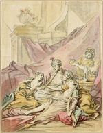 Boucher, François - The Pasha in His Harem