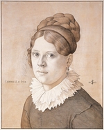 Schnorr von Carolsfeld, Julius - Portrait of Henriette Schnorr von Carolsfeld