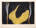 Moser, Koloman - Loïe Fuller in the Dance The Archangel