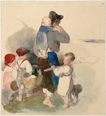 Fendi, Peter - Children on Their Way to Work in the Fields