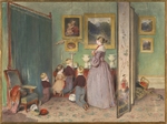 Fendi, Peter - The Evening Prayer (Archduchess Sophie with children)