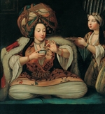 French master - Enjoying Coffee