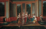 Vanmour (Van Mour), Jean-Baptiste - Women Drinking Coffee