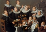 Bochoven, Andries van - Portrait of the painter Andries van Bochoven and his family