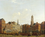 Ouwater, Isaac - Utrecht Town Hall Bridge with Surroundings