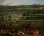 Martin, Pierre-Denis II - View of the Château de Fontainebleau