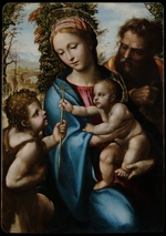 Sodoma - The Holy Family with John the Baptist as a Boy