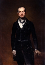 Rayski, Louis Ferdinand von - Portrait of the Chamberlain Count Julius Zech-Burkersroda