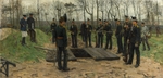 Israëls, Isaac - Military funeral
