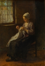 Israëls, Jozef - The young seamstress