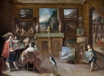 Francken, Frans, the Younger - A visit to the Art Dealer