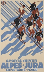 Coulon, Eric de - Alpes & Jura (Poster)