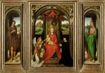 Memling, Hans - Small Triptych of St. John the Baptist