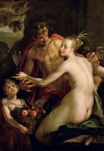 Aachen, Hans von - Bacchus, Ceres and Amor