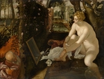 Tintoretto, Jacopo - Susanna at her Bath