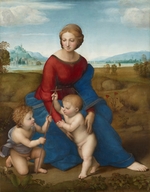 Raphael (Raffaello Sanzio da Urbino) - Madonna in the Meadow