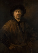 Rembrandt van Rhijn - Large Self-Portrait