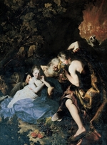 Guidobono, Bartolomeo - Lot and his Daughters