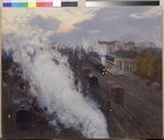 Vinogradov, Sergei Arsenyevich - Kharkov Railway station