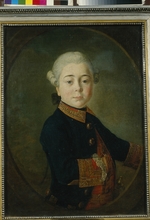 Golovachevsky, Kirill Ivanovich - Portrait of Count Nikolai Dmitrievich Matyushkin as Child