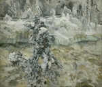 Gallen-Kallela, Akseli - Imatra in wintertime