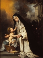 Murillo, Bartolomé Estebàn - Saint Rose of Lima