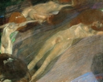 Klimt, Gustav - Moving Water