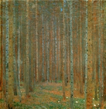 Klimt, Gustav - Fir Forest I