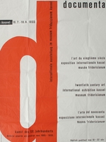Anonymous - Poster for the First documenta Exhibition in 1955