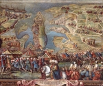 Perez d'Aleccio (da Lecce), Matteo - The siege of Malta. Detail