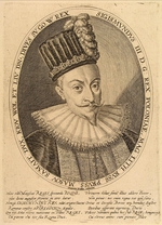 Passe, Crispijn van de, the Elder - Portrait of Sigismund III Vasa, King of Poland (1566-1632)