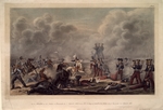 Faber du Faur, Christian Wilhelm, von - On the battlefield of Borodino before the village Semenovsky