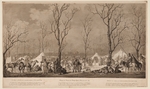 Sauerweid, Alexander Ivanovich - Bivouac of the Cossacks at the Avenue des Champs-Elysées in Paris on March 1814