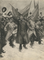 Michael, Arthur C. - Patriotic Demonstration of the Russian troops and workers in 1904