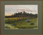 Benois, Albert Nikolayevich - Summer evening