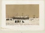 Cicéri, Eugène - The floating battery Tonnante in the Ice near Kinburn