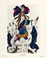 Bakst, Léon - King. Costume design for the ballet Sleeping Beauty by P. Tchaikovsky
