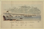 Anonymous - Panoramic view of Kronstadt and St. Petersburg