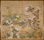 Korin, Ogata - Flowering Plants in Autumn