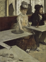 Degas, Edgar - In a Café (Absinthe)