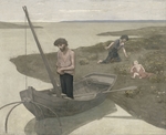 Puvis de Chavannes, Pierre Cécil - The Poor Fisherman