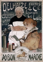 Richir, Herman - Advertising Poster for the Delhaize Frères & Cie Biscuits