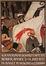 Mangold, Burkhard - V Kantonalschützenfest, Basel