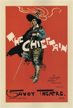 Hardy, Dudley - Poster for the Oper The Chieftain by A. Sullivan and F. C. Burnand