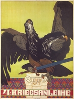 Lefler, Heinrich - Subscribe to the fourth war loan