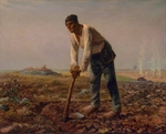 Millet, Jean-François - Man with a Hoe