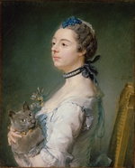 Perronneau, Jean-Baptiste - Magdaleine Pinceloup de la Grange, née de Parseval
