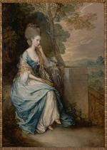 Gainsborough, Thomas - Portrait of Anne, Countess of Chesterfield