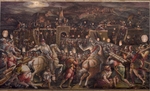 Vasari, Giorgio - The storming of the fortress near Porta Camollia in Siena