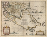 Hondius, Jodocus - Freti Magellanici ac novi freti vulgo Le Maire exactissima delineatio
